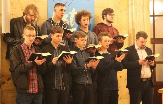 Schola gregoriańska lektorów parafii św. Józefa na Złotych Łanach