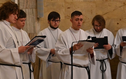 Schola gregoriańska lektorów parafii św. Józefa na Złotych Łanach