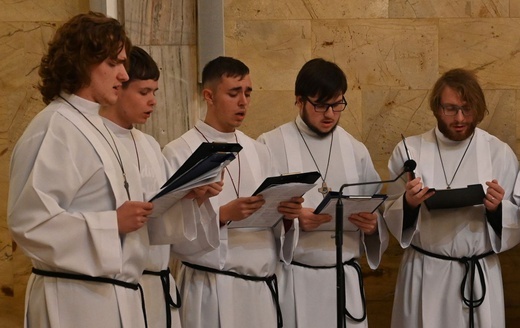 Schola gregoriańska lektorów parafii św. Józefa na Złotych Łanach