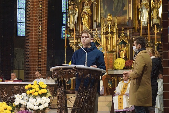 	Liturgia Słowa podczas Eucharystii. 