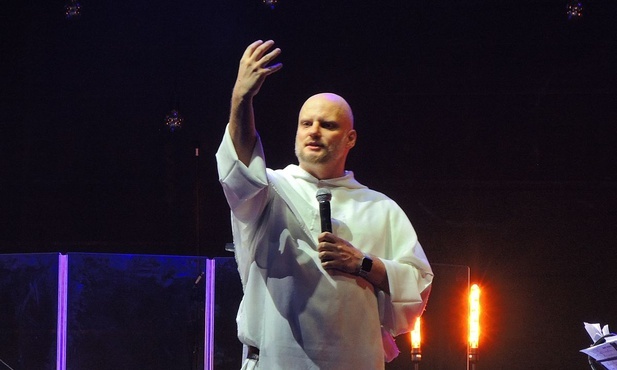 O. Adam Szustak w Bielsku-Białej, 8 lutego 2019 r.