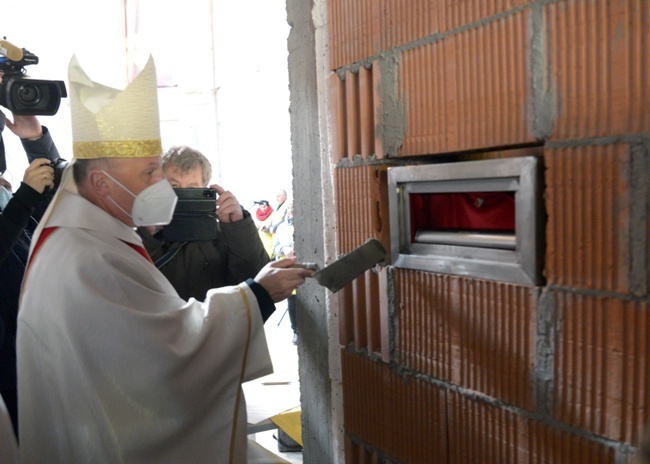 Kamień węgielny pod hospicjum stacjonarne w Sołtykowie