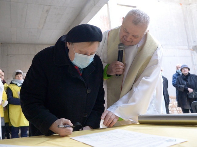 Kamień węgielny pod hospicjum stacjonarne w Sołtykowie