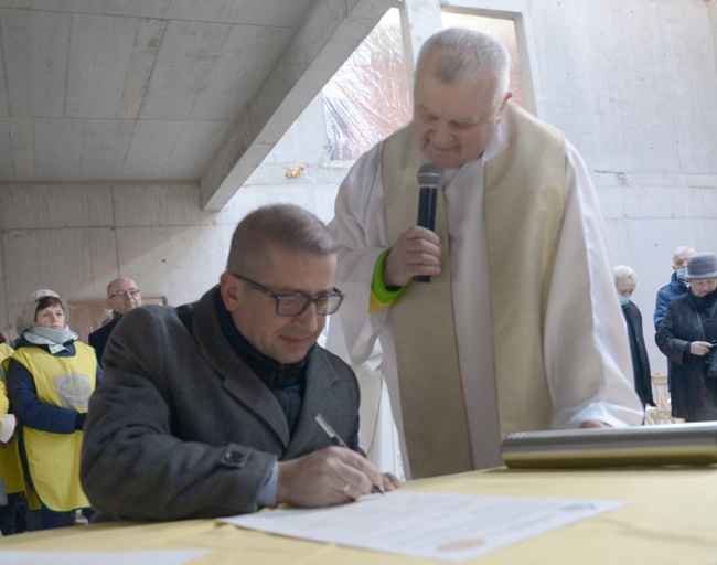 Kamień węgielny pod hospicjum stacjonarne w Sołtykowie