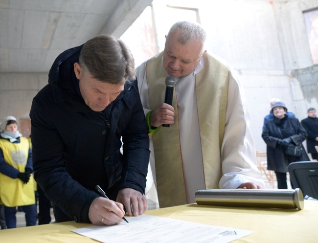 Kamień węgielny pod hospicjum stacjonarne w Sołtykowie