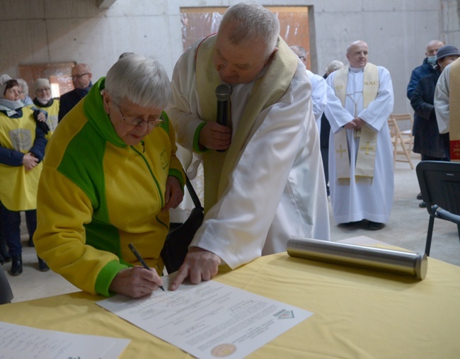 Kamień węgielny pod hospicjum stacjonarne w Sołtykowie