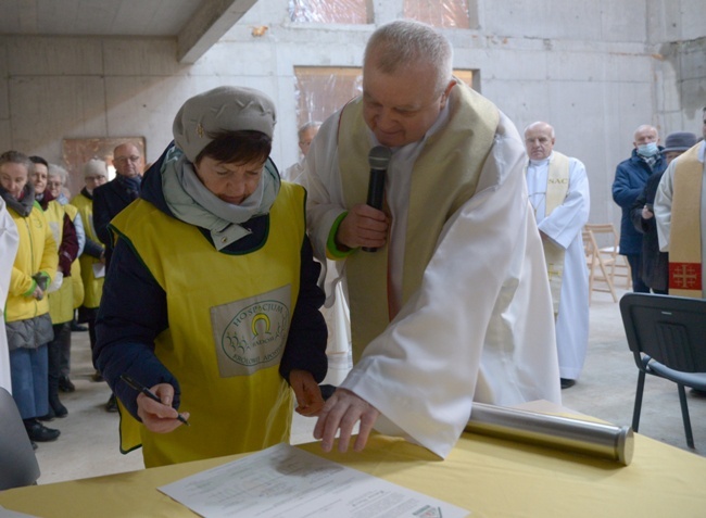 Kamień węgielny pod hospicjum stacjonarne w Sołtykowie