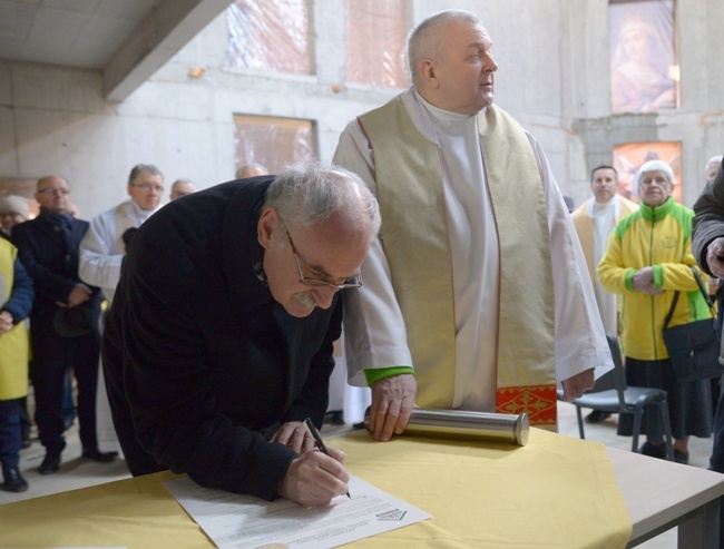 Kamień węgielny pod hospicjum stacjonarne w Sołtykowie