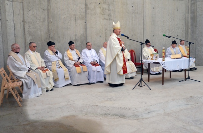 Kamień węgielny pod hospicjum stacjonarne w Sołtykowie