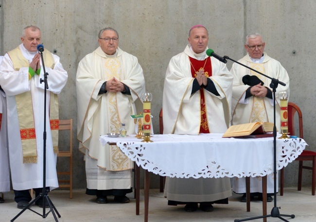 Kamień węgielny pod hospicjum stacjonarne w Sołtykowie