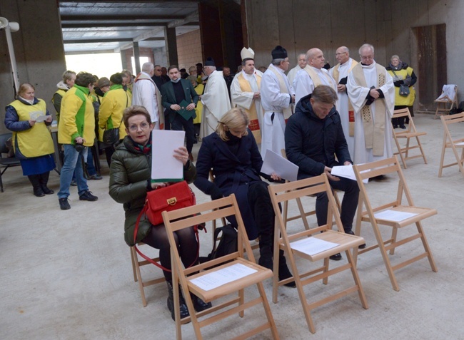 Kamień węgielny pod hospicjum stacjonarne w Sołtykowie