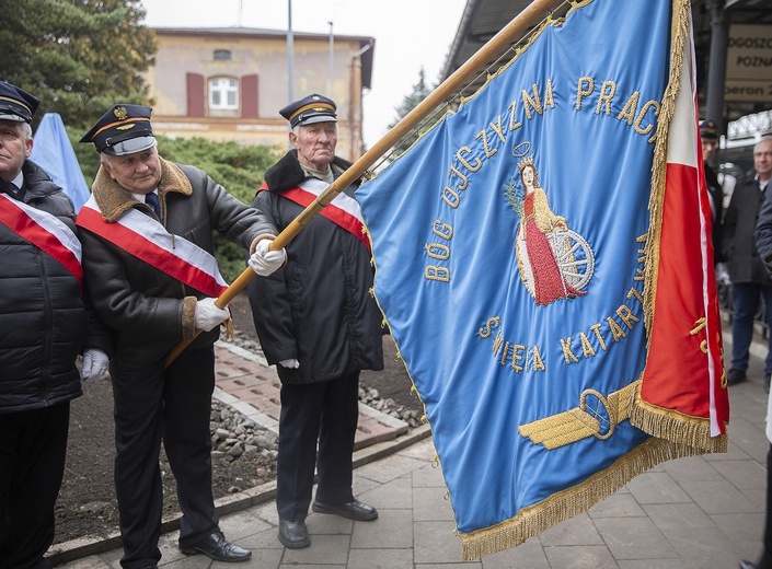 Święta Katarzyna z pilskiego dworca