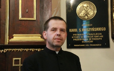 Ks. Tomasz Dumański zaprasza przed cudowny obraz św. Łukasza