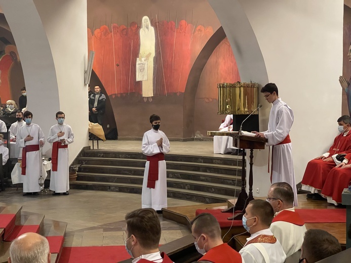 Ustanowienie animatorów liturgicznej służby ołtarza 