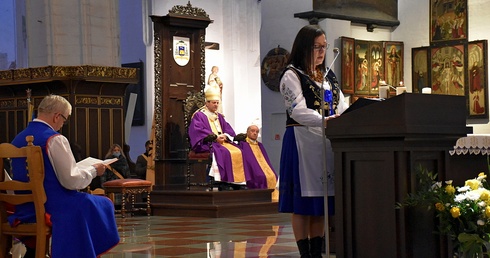 Kaszubska modlitwa w bazylice Mariackiej