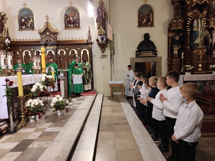 Żegocina. Przyjęcie kandydatów na ministrantów