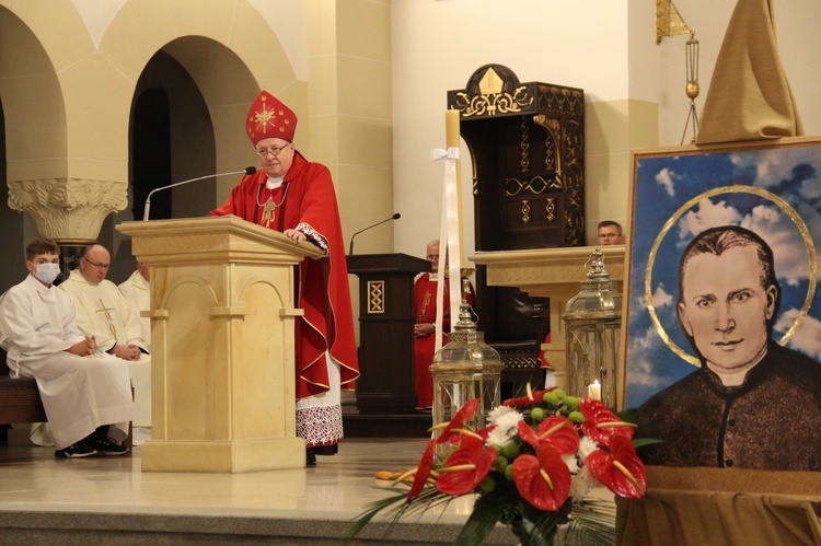 Ruda Śl. Msza w pierwsze wspomnienie liturgiczne ks. Machy