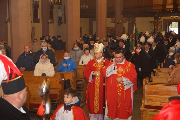 Barbórka w Nowej Rudzie-Słupcu. Proboszcz otrzymał górniczą szpadę