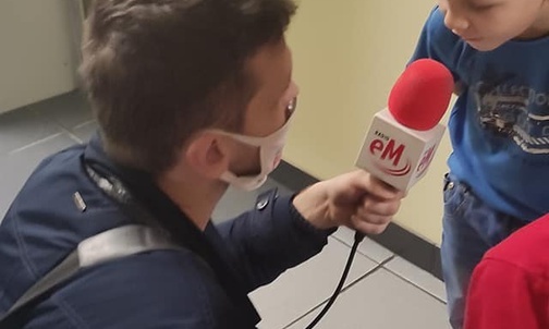 Wodzisław Śl. "Nie strasz dziecka policją". Mundurowi apelują do mieszkańców