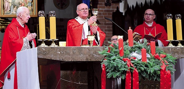 ▼	Abp Józef Górzyński przewodniczył Eucharystii ku czci świętego.