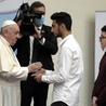 Mario, uciekinie z Syrii z Franciszkiem