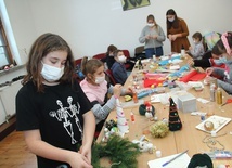 Warsztaty ozdób świątecznych w Darłowie