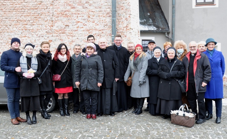 Po święceniach w Głogówku