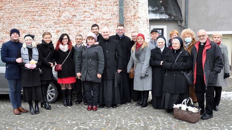 Po święceniach w Głogówku