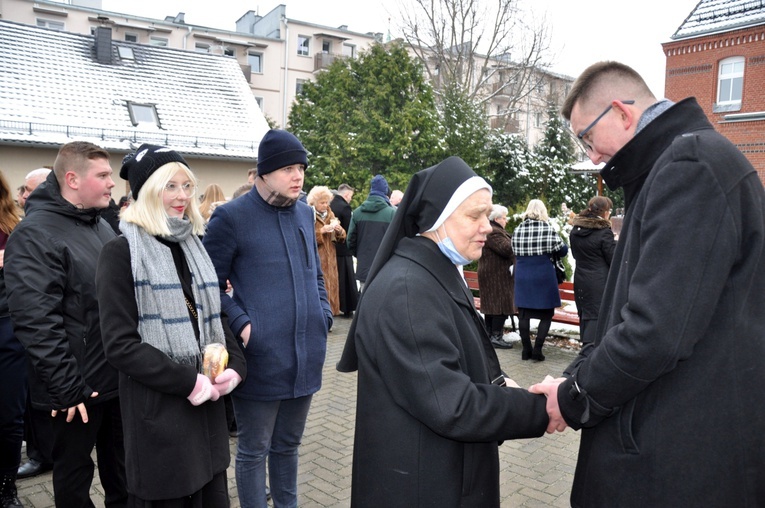 Po święceniach w Głogówku