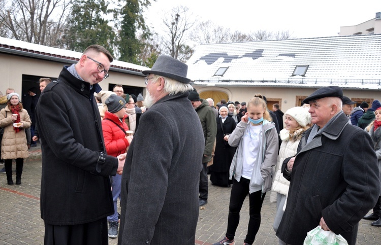 Po święceniach w Głogówku