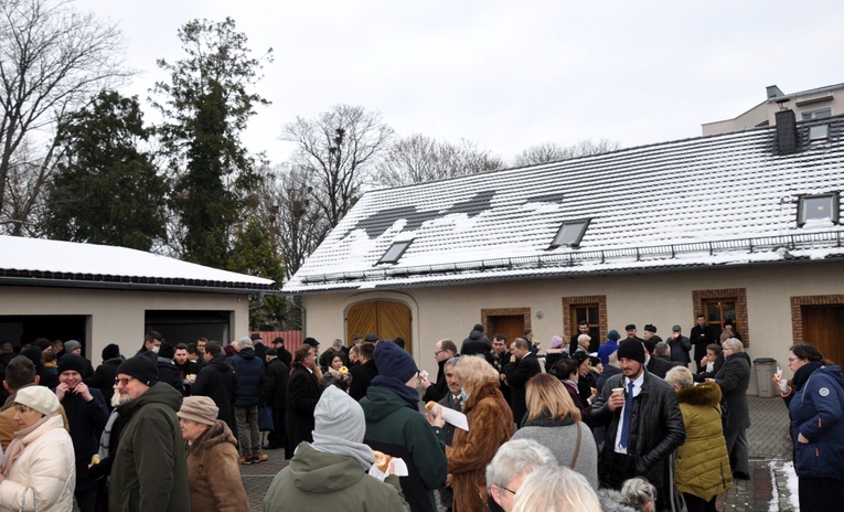 Po święceniach w Głogówku
