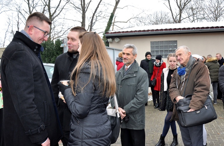 Po święceniach w Głogówku