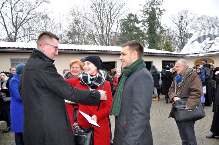 Po święceniach w Głogówku