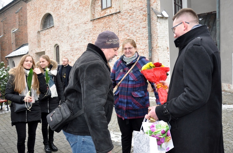 Po święceniach w Głogówku