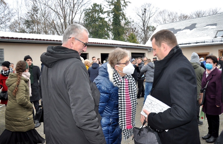 Po święceniach w Głogówku
