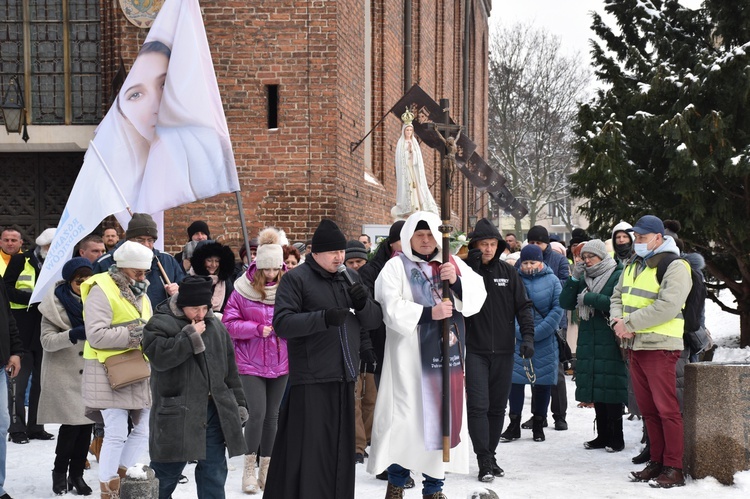 Rózańcowa procesja adwentowa w Gdańsku