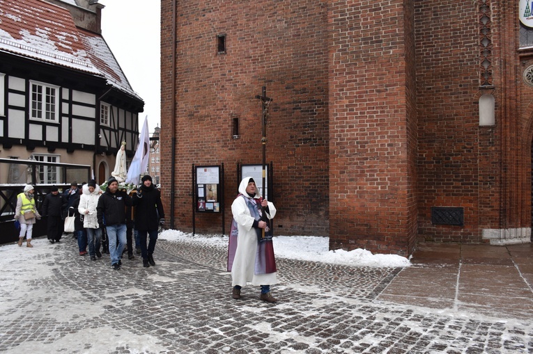 Rózańcowa procesja adwentowa w Gdańsku