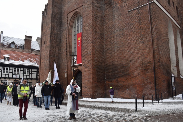 Rózańcowa procesja adwentowa w Gdańsku