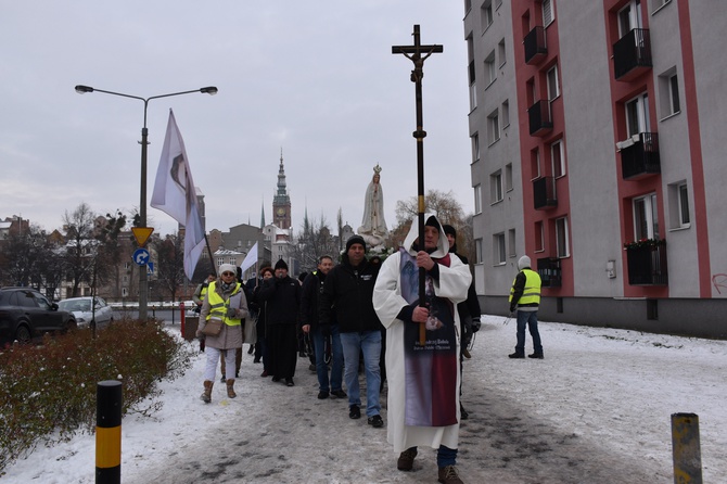 Rózańcowa procesja adwentowa w Gdańsku