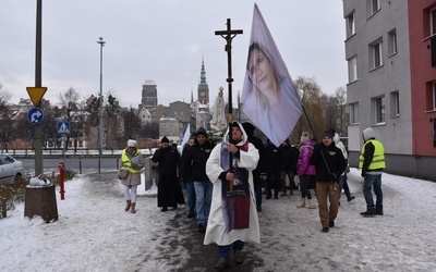 Adwentowa procesja ulicami Gdańska