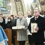 Poświęcenie polichromii w Lubczy