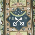 Polichromia kościoła w Lubczy