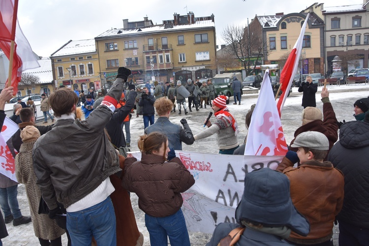 Obchody 40. rocznicy Stanu Wojennego w Nowym Targu 