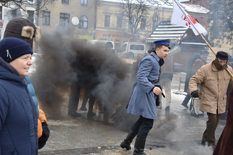 Obchody 40. rocznicy Stanu Wojennego w Nowym Targu 