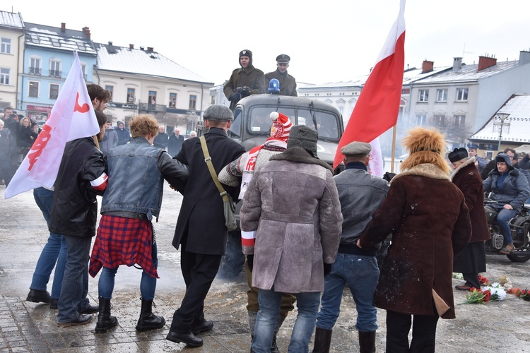 Obchody 40. rocznicy Stanu Wojennego w Nowym Targu 
