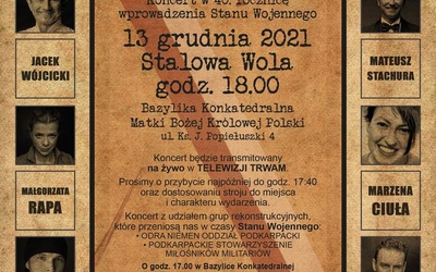 Koncert w stalowowolskiej bazylice już dziś.