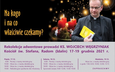 Rekolekcje z ks. Wojciechem Węgrzyniakiem