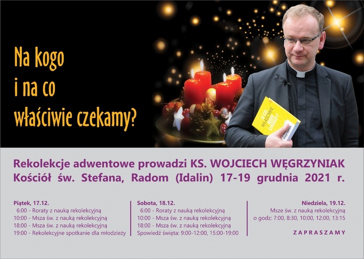 Rekolekcje z ks. Wojciechem Węgrzyniakiem