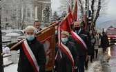 40. rocznica wprowadzenia stanu wojennego i poświęcenia sztandaru "Solidarności" w Rajczy