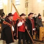 40. rocznica wprowadzenia stanu wojennego i poświęcenia sztandaru "Solidarności" w Rajczy